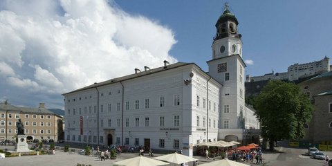 Blick auf das Salzburg Museum