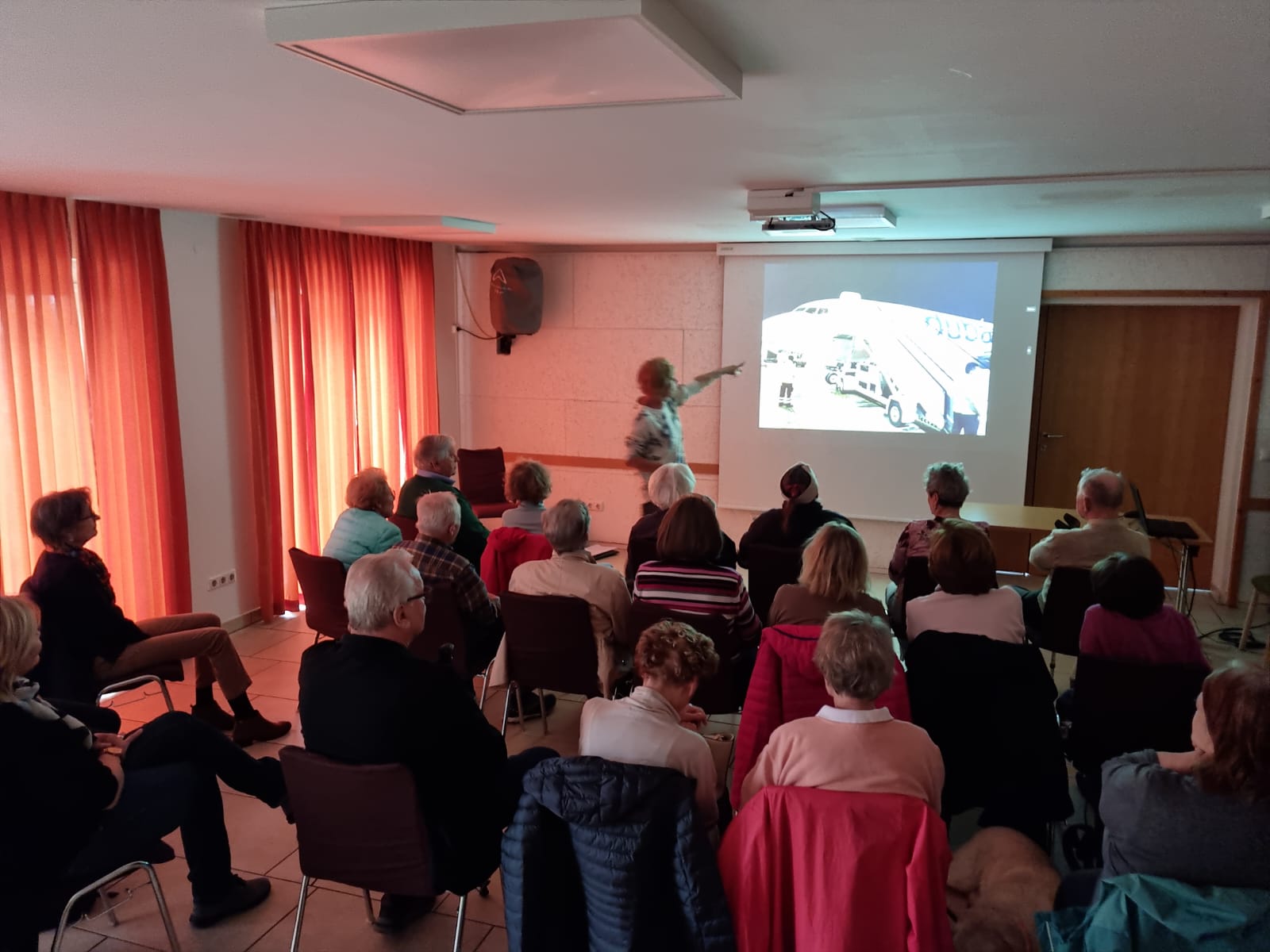 Anna Maria Hagenhofer vor Publikum